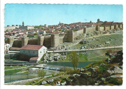 VISTA PARCIAL DE LA CIUDAD AMURALLADA / WALLED CITY, PARTIAL VIEW.-  AVILA.- ( ESPAÑA ) - Ávila