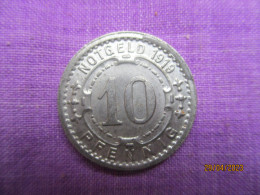 Germany: 10 Pfennig - Notgeld, Witten 1919 - Monedas/ De Necesidad