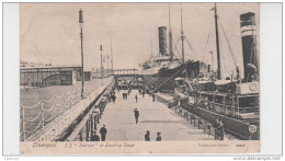 LIVERPOOL / S.S. IVERNIA At LANDING STAGE - Liverpool