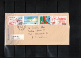 Wallis Et Futuna 1991 Interesting Registered Letter - Covers & Documents