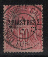 Levant - N°5 - Perfore CL - Oblitere Constantinople Galata - Used Stamps