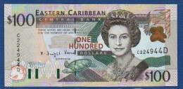 EAST CARIBBEAN STATES - Dominica - P.41D – 100 Dollars ND (2000) UNC, S/n C224944D - Caraibi Orientale