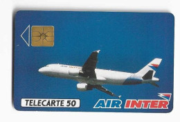 FRANCE EN471 AIR INTER 50U 3584 Ex ANNEE 11/92 (compagnie Aerienne Avion) - Aviones
