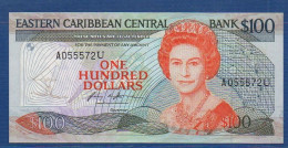 EAST CARIBBEAN STATES - Anguilla - P.25U – 100 Dollars ND (1988-1993) UNC, S/n A055572U - Oostelijke Caraïben
