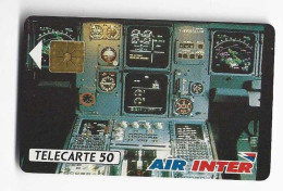 FRANCE D216 AIR INTER 50U 10000 Ex ANNEE 1989 - Telefoonkaarten Voor Particulieren