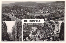 LUXEMBOURG - Echternach - Vue Générale - La Schlucht - Schiessentumpel - Le Pérécop - Carte Postale Ancienne - Echternach