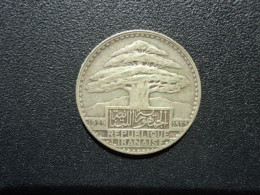 LIBAN SOUS MANDAT FRANÇAIS * : 50 PIASTRES  1929 **   G.41 / KM 8     TTB - Libano