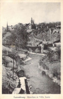 LUXEMBOURG - Stierchen Et Ville Haute - Carte Postale Ancienne - Luxemburg - Town