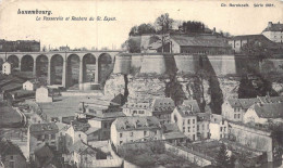 LUXEMBOURG - La Passerelle Et Rochers Du St Esprit - Carte Postale Ancienne - Luxemburg - Stad