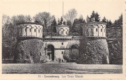 LUXEMBOURG - Les Trois Glands - Carte Postale Ancienne - Luxemburg - Town