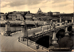 Italy Roma Rome The Bridge Of Victor Emmanuel II - Ponts