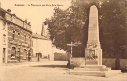 BELGIQUE - Bastogne - Le Monument Aux Morts De La Guerre - Carte Postale Ancienne - Bastenaken
