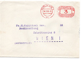 64639 - Deutsches Reich - 1936 - 3Pfg Schalterfreistpl A DrucksBf BERLIN -> Oesterreich - Lettres & Documents