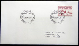 Greenland 1986 SPECIAL POSTMARKS. NORDPOSTA HAMBURG  1-2-11 1986( Lot 949) - Covers & Documents