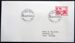 Greenland 1986 SPECIAL POSTMARKS. NORDPOSTA HAMBURG  1-2-11 1986( Lot 891) - Lettres & Documents