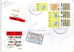 L65561 - Argentinien - 2018 - 3@$100 Landwirtschaft MiF A R-LpBf BAHIA BLANCA -> Deutschland, "verweigert" Zurueck - Covers & Documents