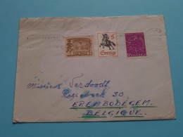 Letter From RYBERG Malmö Sweden >>> VERDOODT Erembodegem Belgique > Anno 1972 ( See/voir SCAN ) ! - Privées & Locales [PR & LO]