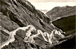 Die Gotthardpass-Strasse Im Val Tremola Oberhalb Airolo (7555) - Airolo