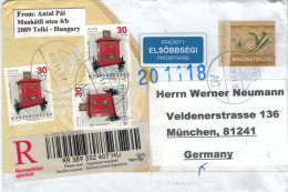 Paty 2018 Reko > München - Rs: Benachrichtigungslabel Pasing - Lettres & Documents