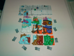 1998 Ferrero - Kinder Surprise - K98 9, 10, 11, 12, 13, 14, 15, 16 & 17 Noah's Ark - Complete Set + 9 BPZ's - Monoblocs