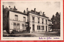 CPA 38 ST ANDRE LE GAZ Saint Les écoles école De Filles - Saint-André-le-Gaz