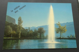 Chamoson, Valais - Reclame 'Restaurant La Colline-aux-Oiseaux' - Chamoson