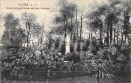 Wesel - Kaiserplatz Mit Kaiser Wilhelm-Denkmal Gel.1911 - Wesel