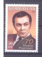 2012. Azerbaijan, M. Magomayev, Singer, 1v, Mint/** - Azerbeidzjan