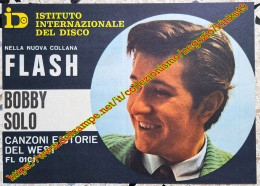 B230> < BOBBY SOLO > Pagina Pubblicità Per Il 45 Giri EP < Canzoni E Storie Del West > 1964 - Objets Dérivés