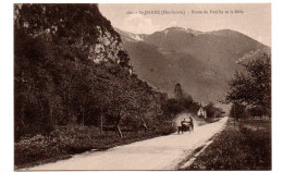 Saint Jeoire - Route De Puoilly Et Le Mole -   Automobile -  CPA°J - Saint-Jeoire