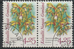 Greenland 1996 4.25 Pair Arctic Orchids MH - Usati