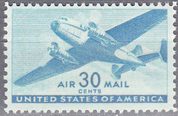 UNITED STATES   SCOTT NO C30  MINT HINGED   YEAR  1941 - 2b. 1941-1960 Nuovi