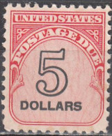 UNITED STATES   SCOTT NO J101  MINT HINGED   YEAR  1959 - Segnatasse