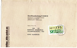 L65593 - Bund - 1983 - 115Pfg ATM EF A Streifband BAD EMS -> Gladbeck - Covers & Documents