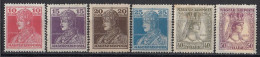 HUNGARY 213-218,unused,falc Hinged - Unused Stamps