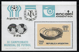 ARGENTINA - 1978 ** World Cup Soccer Souvenir Sheet. Scott 1192 ** MNH ** - Ungebraucht