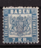 Baden - MiNr 25 - (46YQ-014) - Nuovi