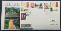 China Covers,The Postage Label Of "Hu Yuan, An Educator Of The Northern Song Dynasty" (Taizhou) Is Attached - Buste