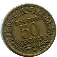 50 FRANCS 1923 FRANKREICH FRANCE Französisch Münze #AX102.D - 50 Francs (oro)