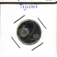 2 KORUN 2002 CZECH REPUBLIC Coin #AP757.2.U - Tchéquie