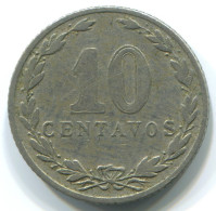 10 CENTAVOS 1899 ARGENTINIEN ARGENTINA Münze #WW1143.D - Argentine