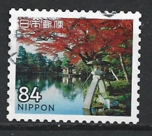 JAPON DE 2019 N°9491 .MON VOYAGE V. LANTERNE DU JARDIN JAPONAIS KENROKU-EN - Used Stamps