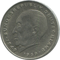 2 DM 1971 F BRD ALEMANIA Moneda GERMANY #DE10380.5.E - 2 Marcos