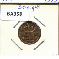 50 CENTIMES 1966 FRENCH Text BELGIUM Coin #BA358.U - 50 Centimes