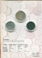 NÉERLANDAIS NETHERLANDS 1 GULDEN 1378-2001 SET 3 Pièce ARGENT #SET1081.7.F - [Sets Sin Usar &  Sets De Prueba