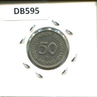 50 PFENNIG 1980 D BRD DEUTSCHLAND Münze GERMANY #DB595.D - 50 Pfennig