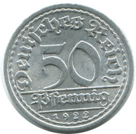 50 PFENNIG 1922 A GERMANY Coin #AE426.U - 50 Rentenpfennig & 50 Reichspfennig