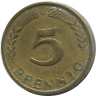 5 PFENNIG 1949 C BRD ALLEMAGNE Pièce GERMANY #AD871.9.F - 5 Pfennig