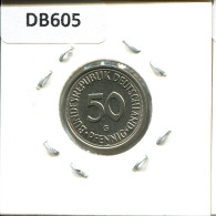 50 PFENNIG 1982 G BRD ALLEMAGNE Pièce GERMANY #DB605.F - 50 Pfennig