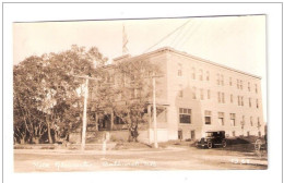 RP Real Photo Postcard Canada Hotel Gloucester BATHURST, N.B. Postcard Unused New Brunswick The Paper Town - Andere & Zonder Classificatie